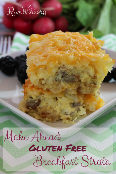 Although this is a Gluten Free Breakfast recipe idea, I served it at a potluck and it was gone in seconds. The gooey cheese melted with the eggs and it's a Make Ahead- so quick and easy- this is one of my most popular recipes!