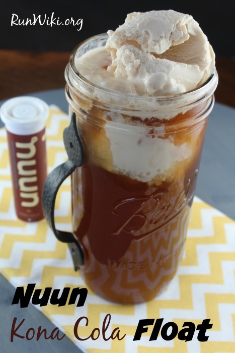 Nuun Hydration Kona Cola Float by RunWiki is one of the best post run or workout recovery drinks- it is so easy and refreshing. I lived on these for the 12 weeks I was training for my half marathon. 