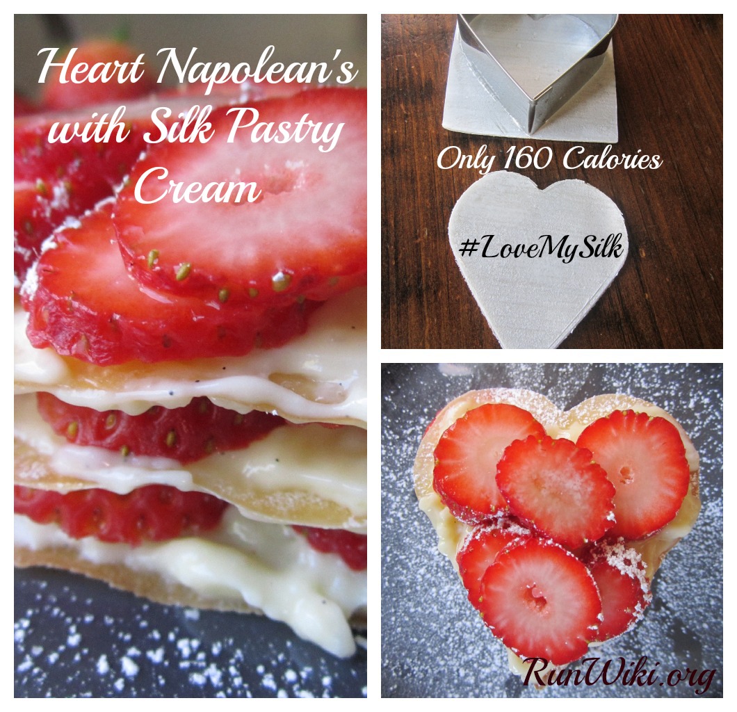 160 Calorie Strawberry Napoleon- this low calorie, low sugar, dairy free dessert recipe can be made with just about any fruit. Great for Valentines, Mother's day, wedding or anniversary