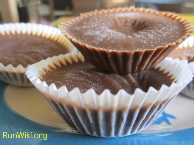 Frozen chocolate Butter Cups- Quick and easy healthy, clean eating dessert recipe