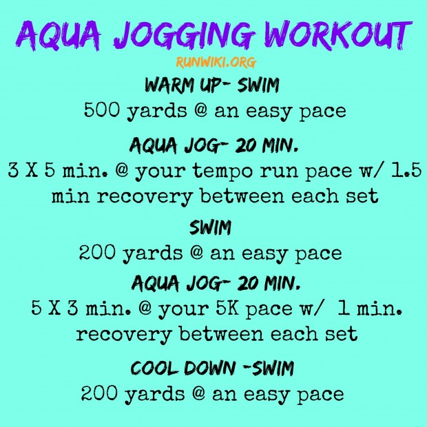 Deep Water Running aka Aqua Jogging. Never thought I'd ever jog. An underwater fitness workout that is great when recovering from a running injury.