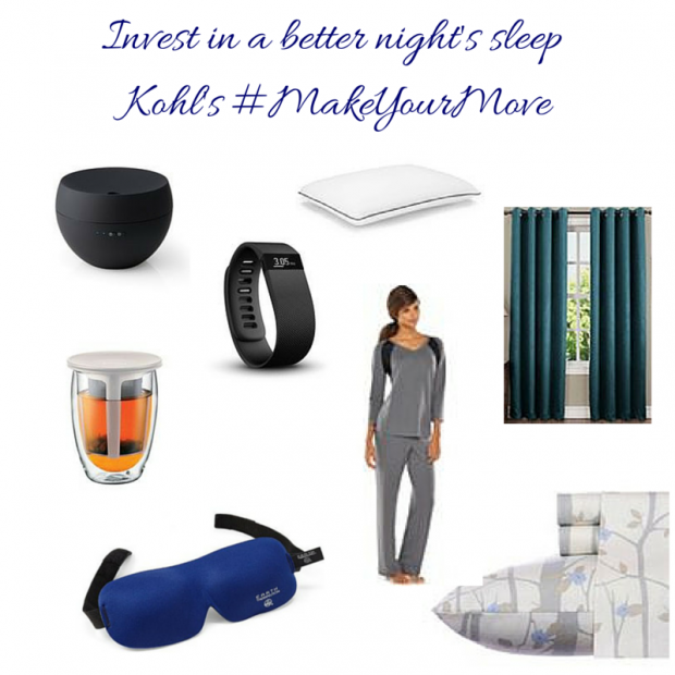 Sleep Better with Kohl's #MakeYourMove
