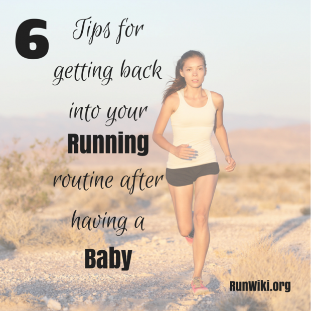 6 tips for getting back into your running routine after baby- I found #5 to be especially helpful. These tips are realistic and great for people of all speeds. Half marathon training| fitness | maternity