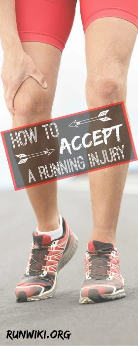 How to Accept a Running Injury. It's tough taking time off to deal with injuries, this post really helped until I was able to make full recovery. half marathon training| marathon | running motivation | fitness