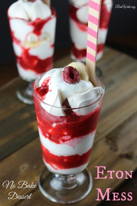 Eton Mess is a traditional simple no bake quick and easy English Dessert recipe that is made with fruit. Kids would love this- you could make this in a jar and for a crowd. 