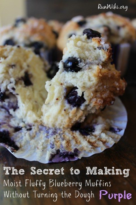 This is the easiest recipe for blueberry muffins I have ever made- this would be a great breakfast idea that your kids could either make or help with. The article also goes tells you how to prevent the dough from turning blue from and how to prevent the berries from sinking to the bottom. 