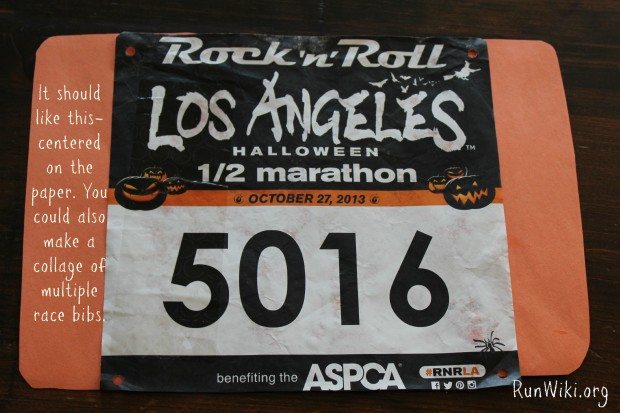 DIY Race Bib Tray for runners. Upcylce old race memories with this easy craft idea. If you are wondering what to do with old bibs, heres an answer. If you can cut and glue you can make this. Great Christmas gift idea for the runner in your life. Half marathon training| 5K training | 10K training for beginners | fitness | motivation | quotes | workout tips
