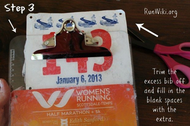 Ever wonder what to do with old race bibs? Here is an easy DIY craft for runners.  Take those Half Marathon, 10K, and 5k memories and turn them into a gift for yourself. I can see making this as a Christmas gift for a XC coach. Running tips | motivation | quotes |training | beginner