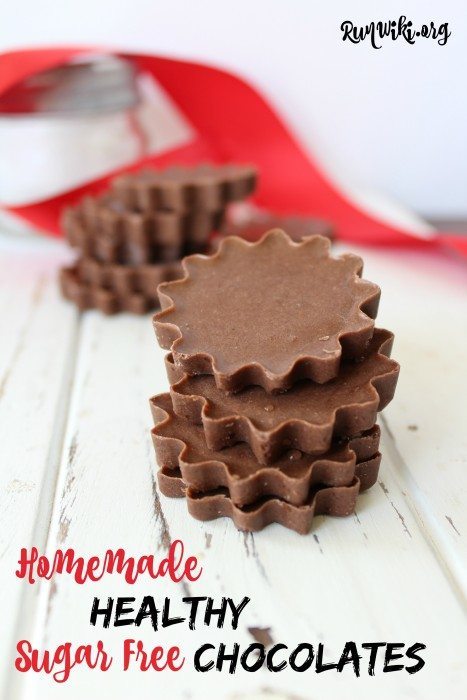 In my opinion this is by far the best homemade DIY healthy chocolate. I eat this whenever I am craving something sweet but don't want to down a box of candy. One or two of these and I feel satisfied. There is an option for sugar free or reduced sugar.  Packed with protein and omegas. Love this quick and easy dessert recipe!