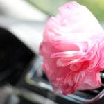 DIY Coffee Filter Flower Air Freshener for Car or Home